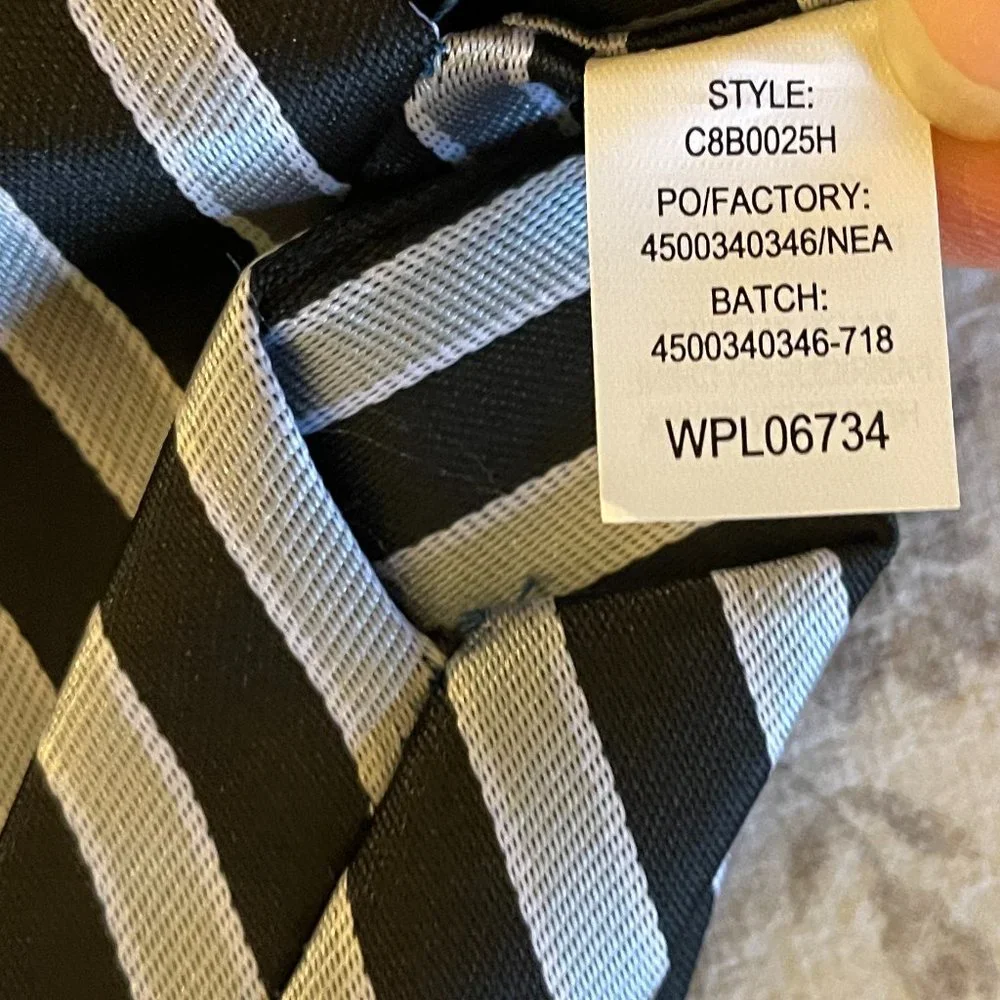 Lot of 1 Boy's Brown Belt and 2 Clip-On Ties (1 Silk, 1 Polyester)